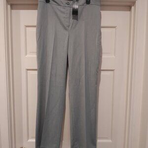 Jones New York Pants NWT-- size 12, Black/Gray Herringbone